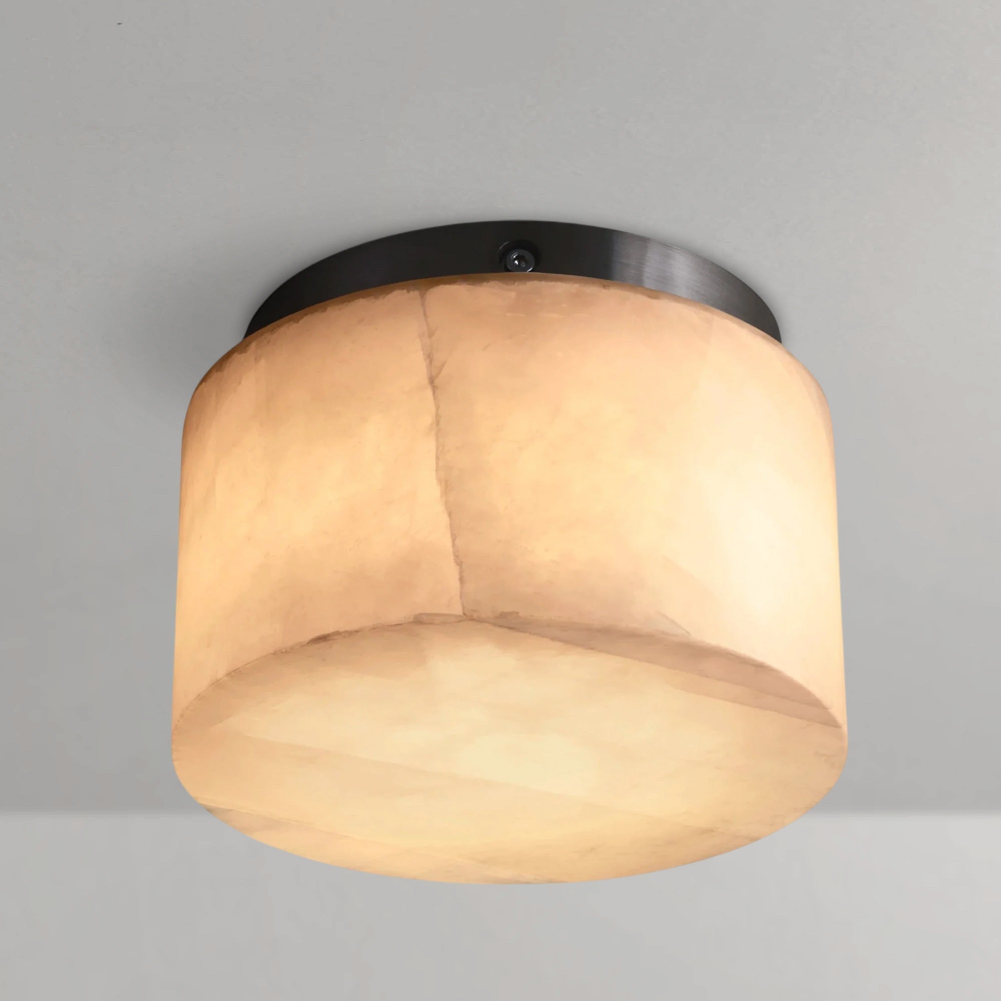 Rivaga Lueur Round Flushmount - Cyran Lamps