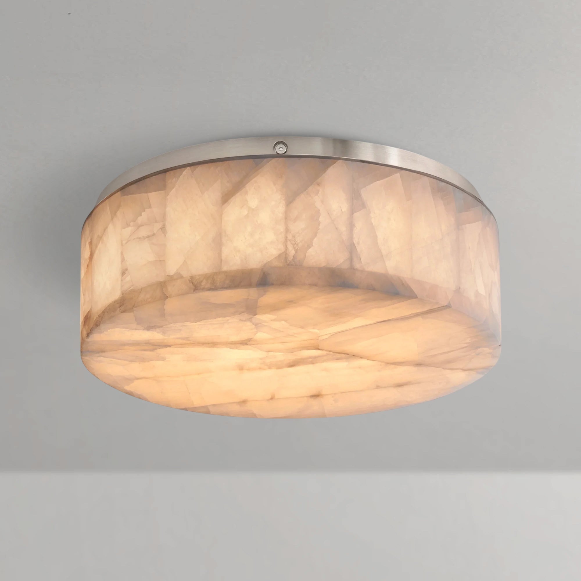 Rivaga Lueur Round Flushmount - Cyran Lamps