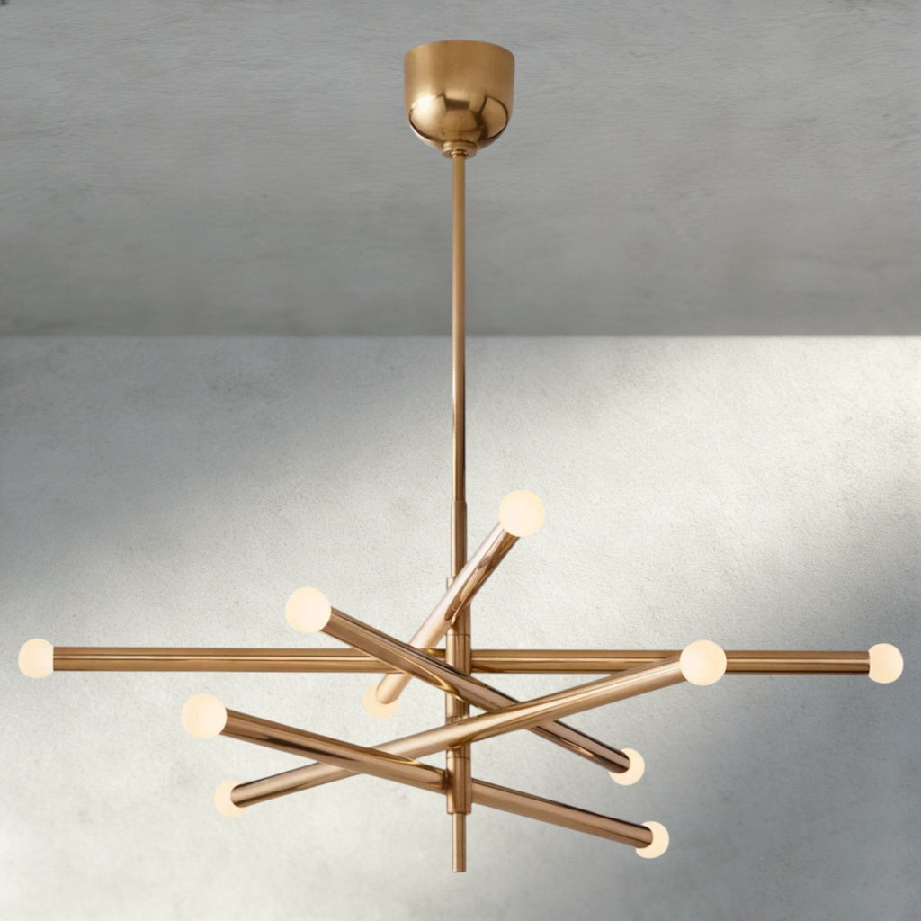ROASI 10 - LIGHT MOBILE ORB CHANDELIER - Cyran Lamps