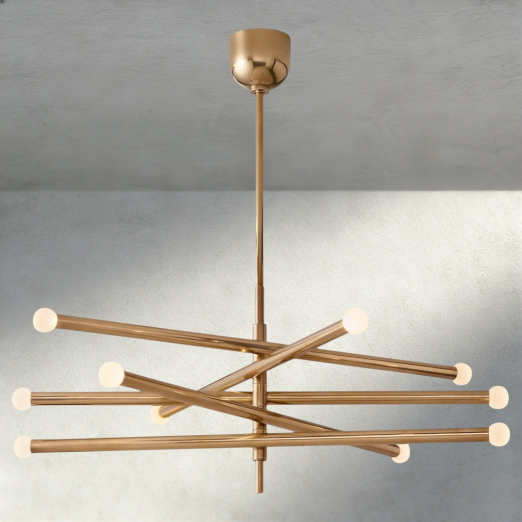 ROASI 10 - LIGHT MOBILE ORB CHANDELIER - Cyran Lamps