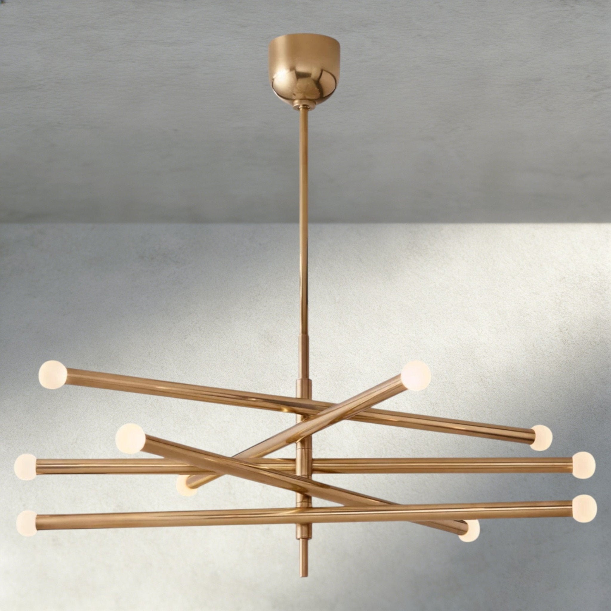 ROASI 10 - LIGHT MOBILE ORB CHANDELIER - Cyran Lamps