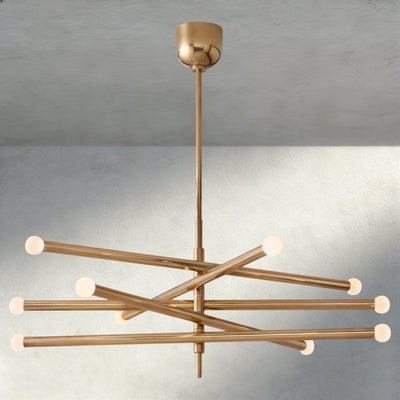 ROASI 10 - LIGHT MOBILE ORB CHANDELIER - Cyran Lamps