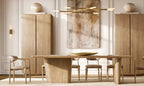 Roasi 8 - Light Mobile Etched Rod Chandelier 65", 80" - Cyran Lamps