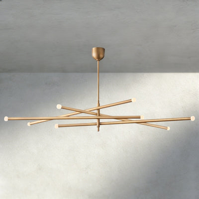 ROASI 8 - LIGHT MOBILE ORB CHANDELIER 53", 68" - Cyran Lamps