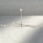 ROASI 8 - LIGHT MOBILE ORB CHANDELIER 53", 68" - Cyran Lamps