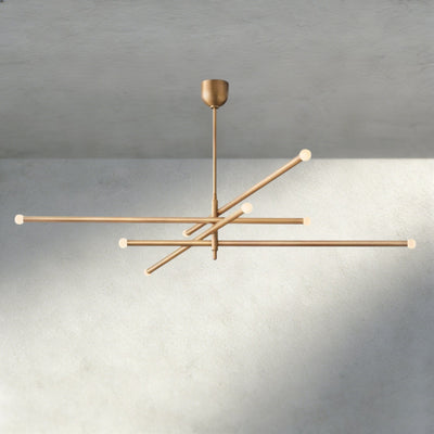 ROASI 8 - LIGHT MOBILE ORB CHANDELIER 53", 68" - Cyran Lamps