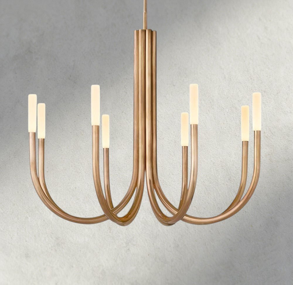 Roasi Round Chandelier 38", 50" - Cyran Lamps