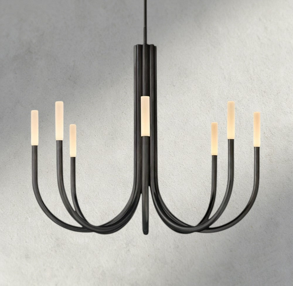 Roasi Round Chandelier 38", 50" - Cyran Lamps