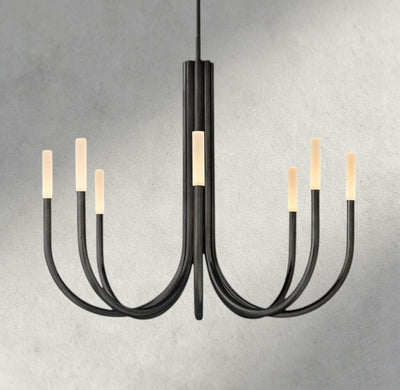 Roasi Round Chandelier 38", 50" - Cyran Lamps