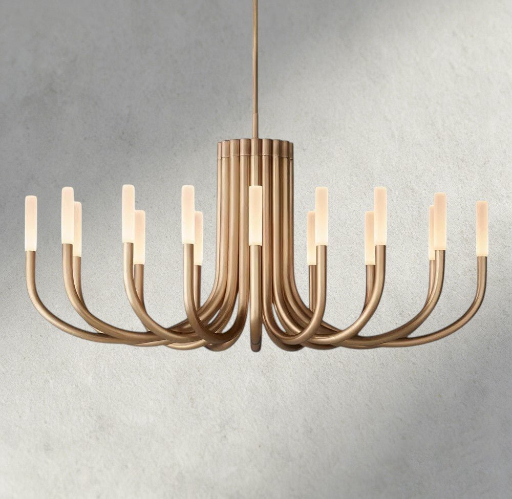 Roasi Round Chandelier 38", 50" - Cyran Lamps