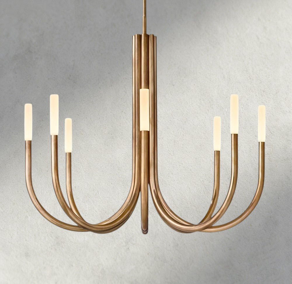 Roasi Round Chandelier 38", 50" - Cyran Lamps