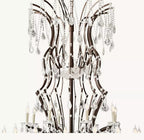 Rococo Revival Crystal Round Chandelier 101" - Cyran Lamps