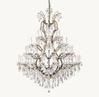Rococo Revival Crystal Round Chandelier 60" - Cyran Lamps