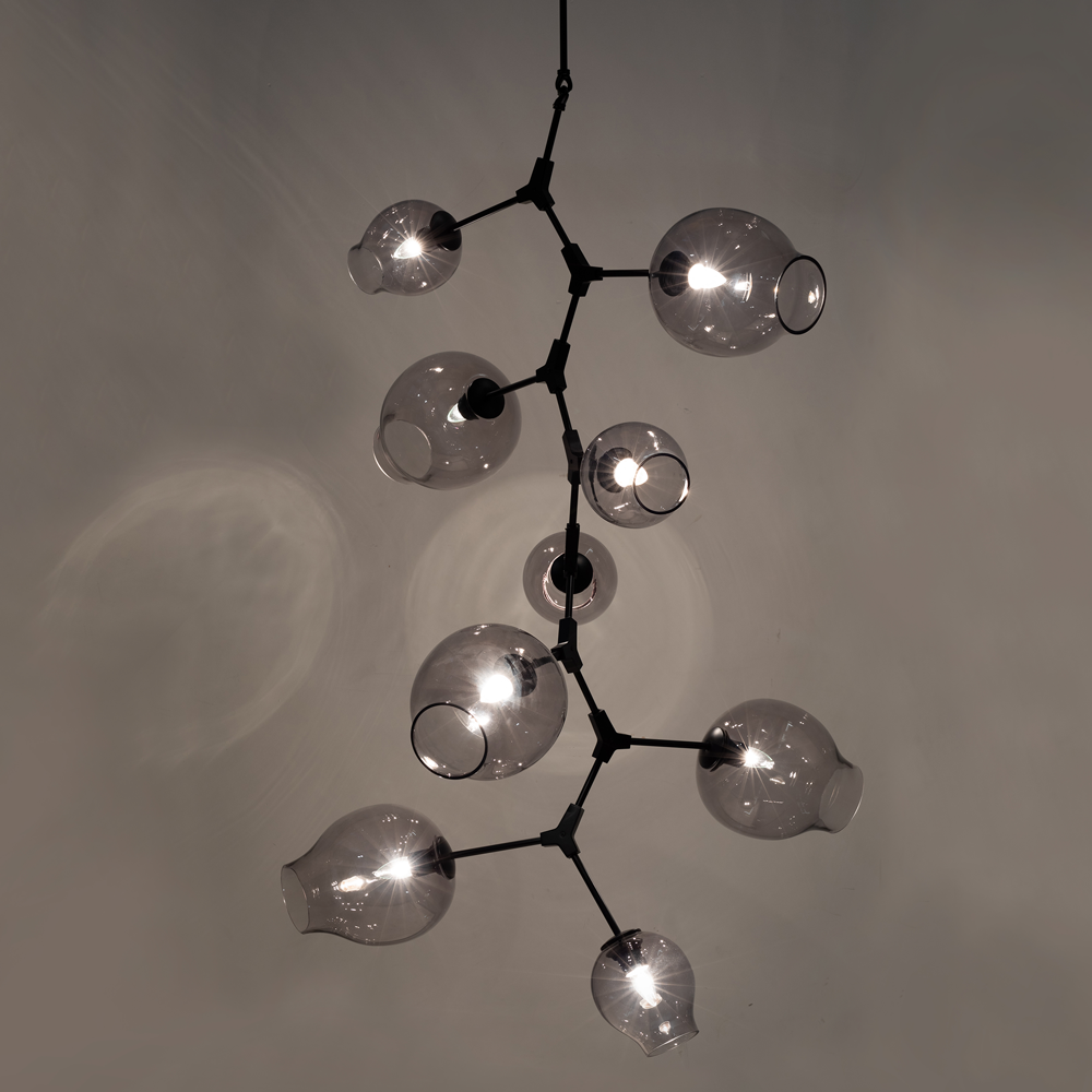 Covington Drop Globe Branching Bubble Chandelier 38''