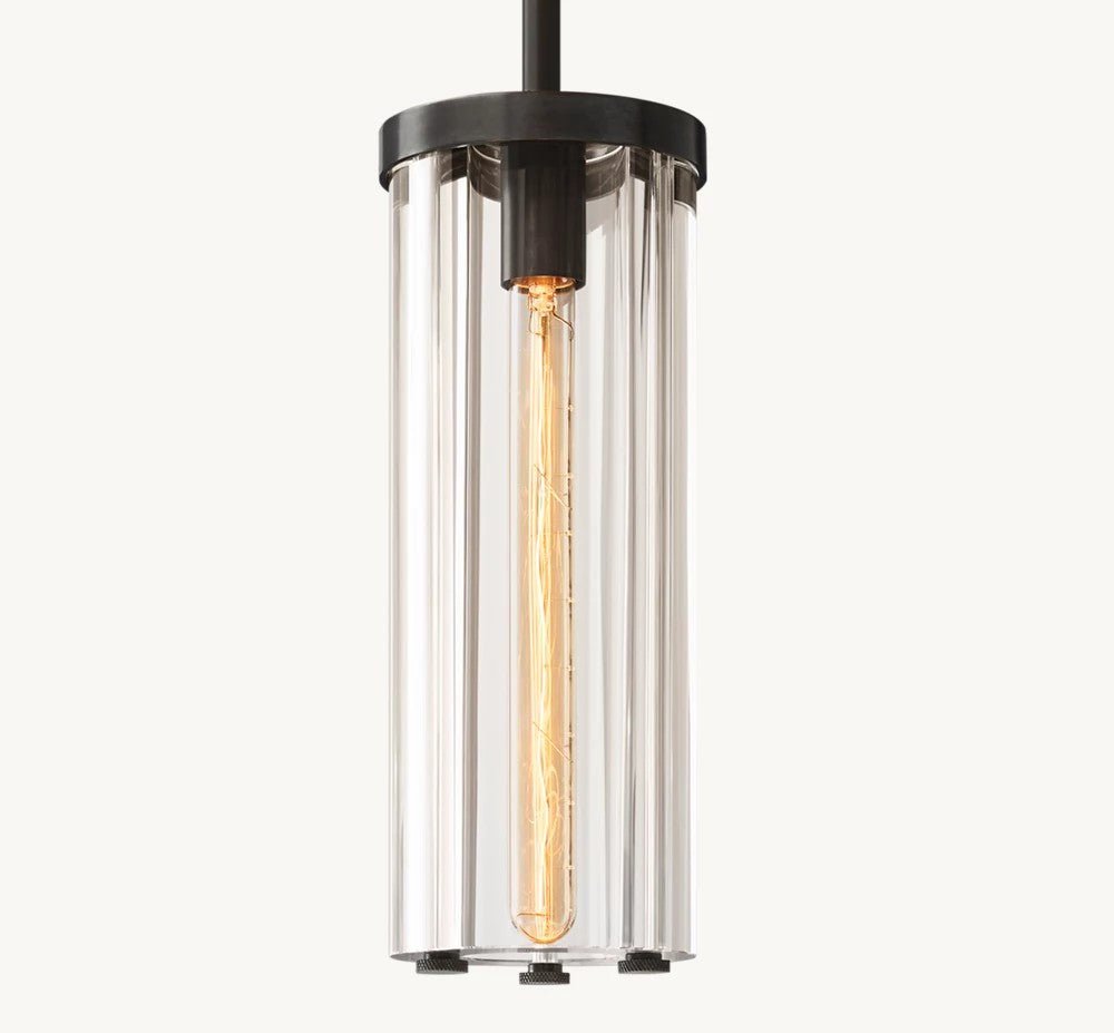 Savoy Cylindrical Pendant - Cyran Lamps