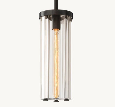 Savoy Cylindrical Pendant - Cyran Lamps