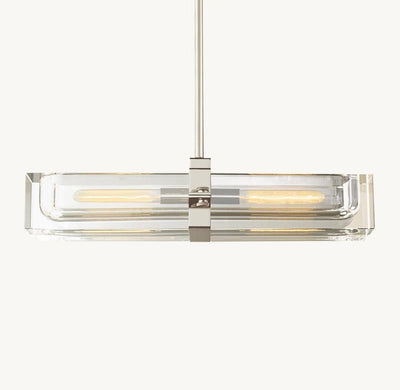 Savoy Linear Chandelier 24" - Cyran Lamps