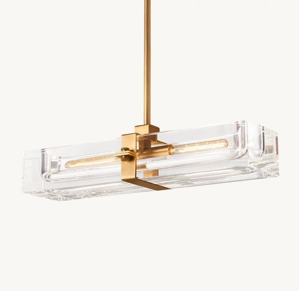 Savoy Linear Chandelier 24" - Cyran Lamps
