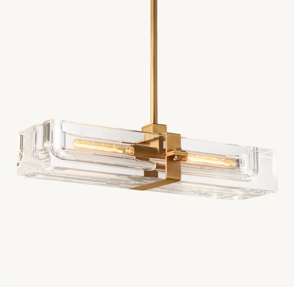 Savoy Linear Chandelier 24" - Cyran Lamps