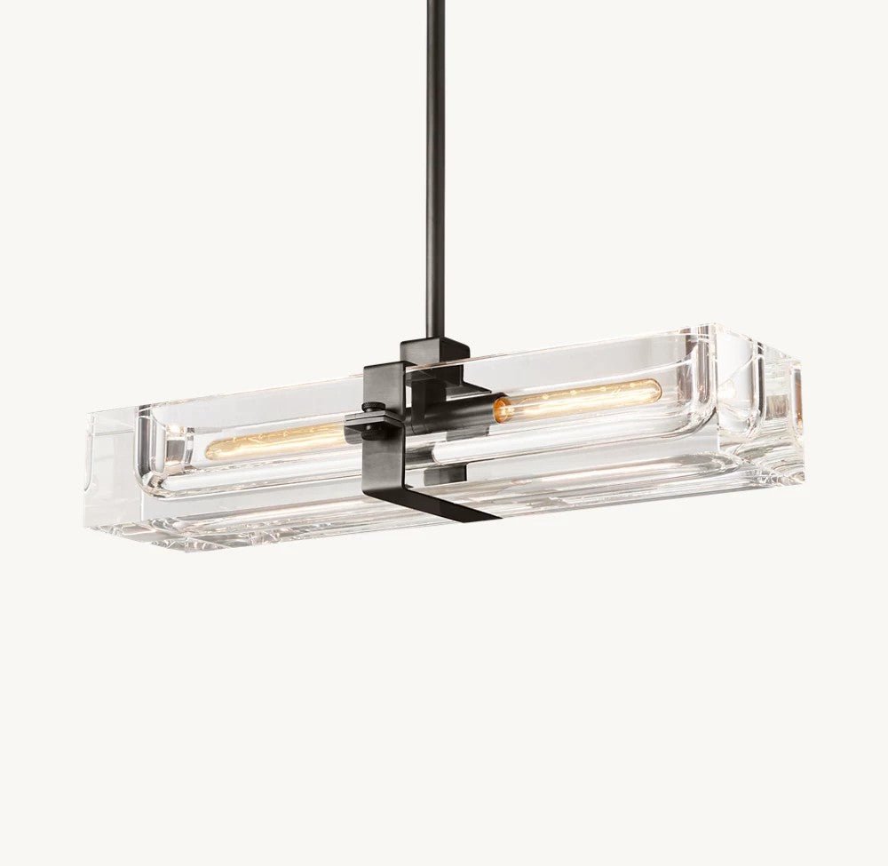 Savoy Linear Chandelier 24" - Cyran Lamps
