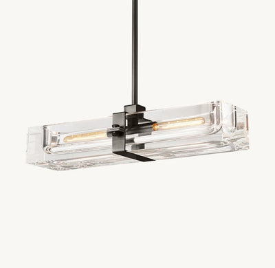 Savoy Linear Chandelier 24" - Cyran Lamps