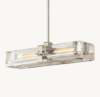 Savoy Linear Chandelier 24" - Cyran Lamps