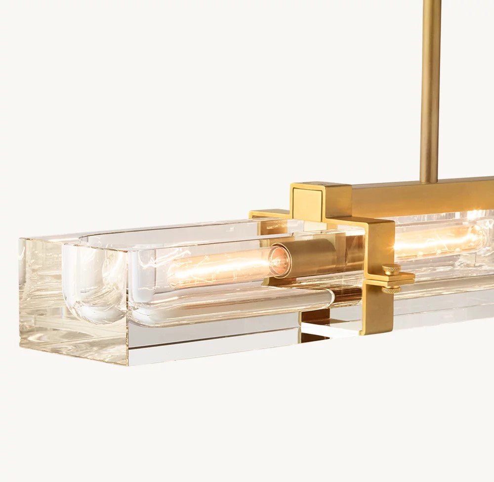 Savoy Linear Chandelier 24" - Cyran Lamps