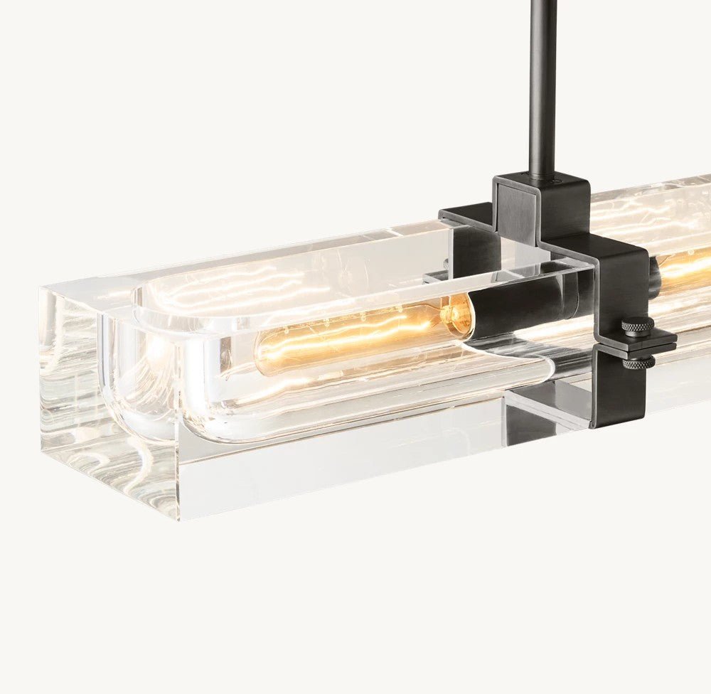 Savoy Linear Chandelier 24" - Cyran Lamps