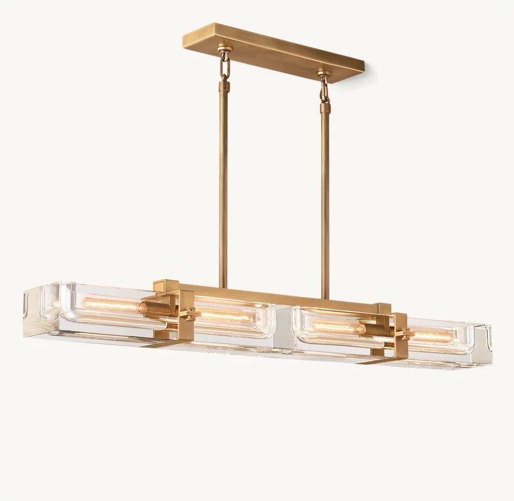 Savoy Linear Chandelier 48" - Cyran Lamps