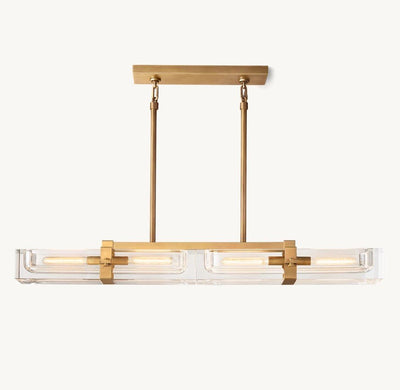 Savoy Linear Chandelier 48" - Cyran Lamps