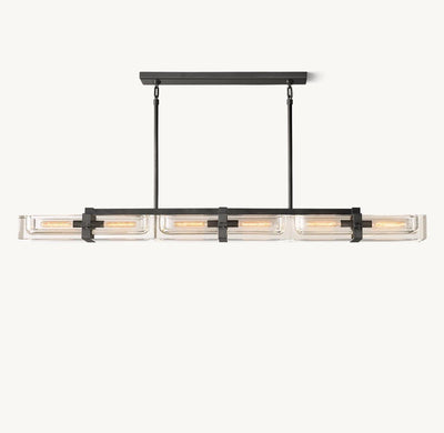 Savoy Linear Chandelier 72" - Cyran Lamps