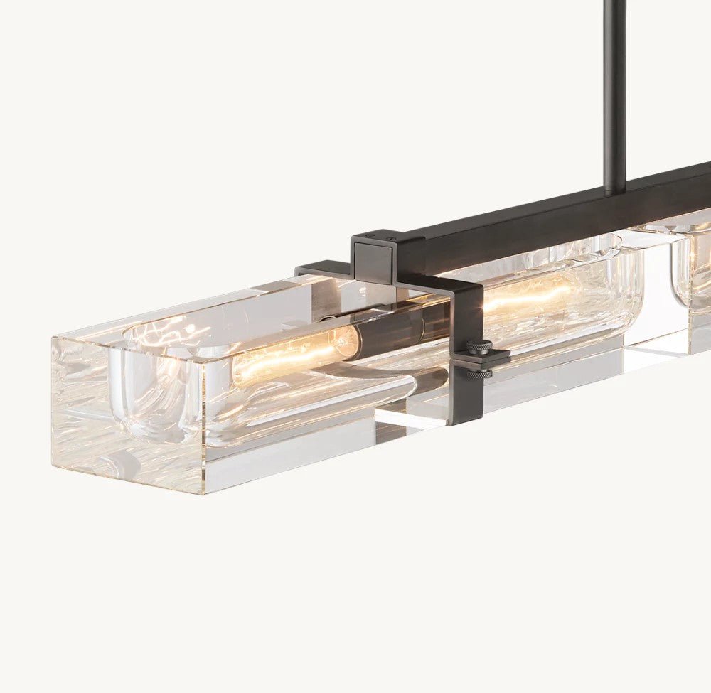 Savoy Linear Chandelier 72" - Cyran Lamps