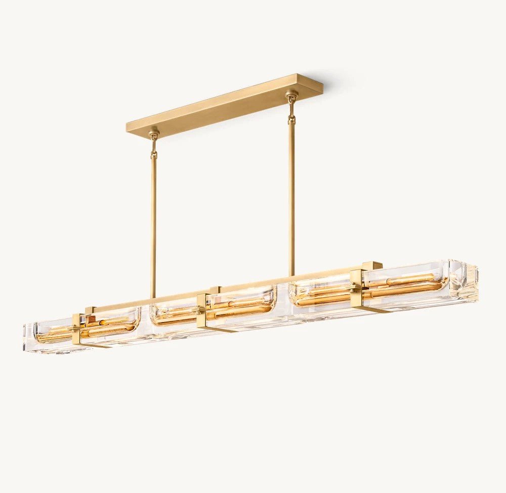 Savoy Linear Chandelier 72" - Cyran Lamps