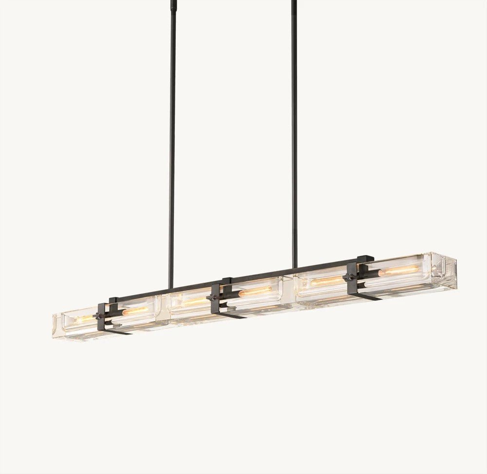 Savoy Linear Chandelier 72" - Cyran Lamps