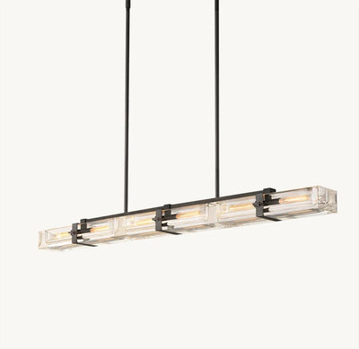 Savoy Linear Chandelier 72" - Cyran Lamps