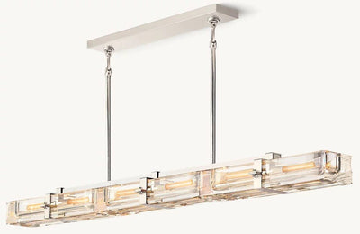 Savoy Linear Chandelier 72" - Cyran Lamps