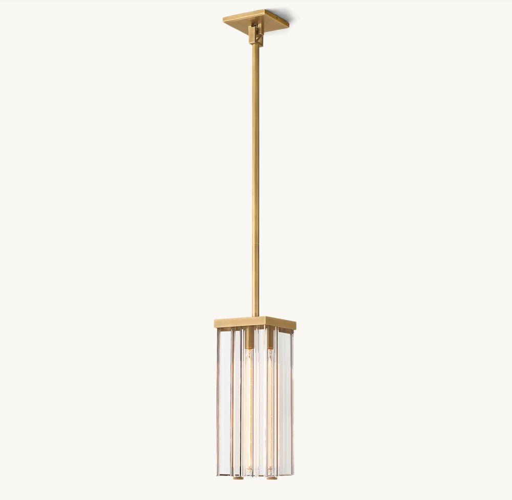Savoy Square Pendant - Cyran Lamps