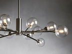 Sera Glass Globe Chandelier 36"47"59" - Cyran Lamps