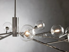 Sera Glass Globe Chandelier 36"47"59" - Cyran Lamps