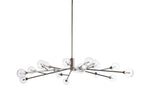 Sera Glass Globe Chandelier 36"47"59" - Cyran Lamps