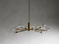 Sera Glass Globe Chandelier 36"47"59" - Cyran Lamps