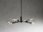 Sera Glass Globe Chandelier 36"47"59" - Cyran Lamps