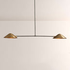 Simms 2 - Light Linear Chandelier - Cyran Lamps