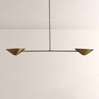 Simms 2 - Light Linear Chandelier - Cyran Lamps