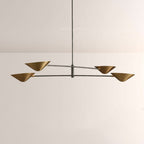 Simms 4 - Light Linear Chandelier - Cyran Lamps
