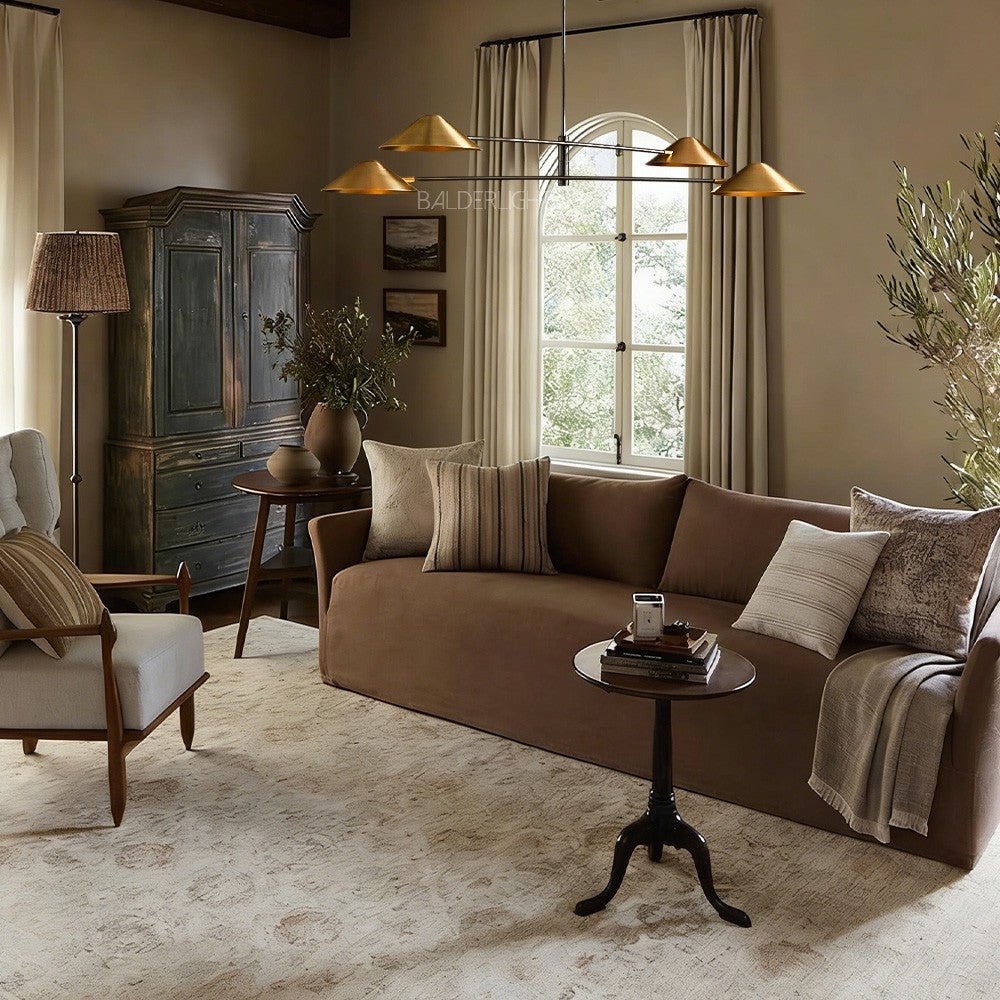 Simms 4 - Light Linear Chandelier - Cyran Lamps