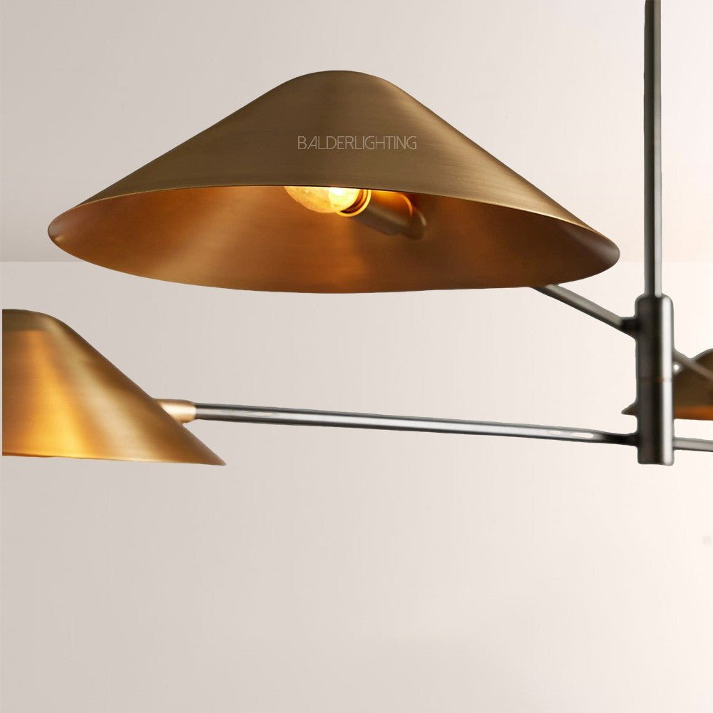 Simms 4 - Light Linear Chandelier - Cyran Lamps