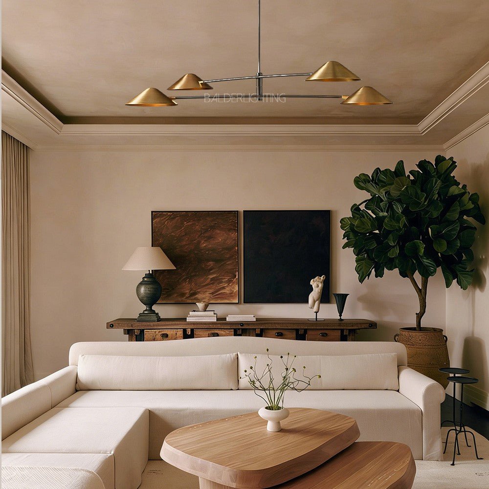 Simms 4 - Light Linear Chandelier - Cyran Lamps