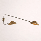 Simms Long Arm 2 - Light Wall Sconce - Cyran Lamps