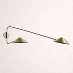 Simms Long Arm 2 - Light Wall Sconce - Cyran Lamps